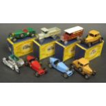 Eight Early Matchbox Models of Yesteryear Including Y-5 Le Mans Bentley, Y-6 1916 AEC Y Type