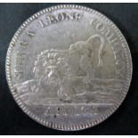 A Sierra Leone Company 1791 Silver One Dollar Piece. PROVENANCE: From the family of Norman William
