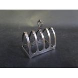 A Silver Toast Rack, Marked Sheffield 1931, 54.7g