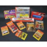 A Selection Matchbox Toy Cars, Vans, Buses etc. Boxed and Carded