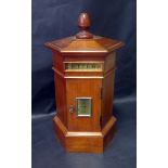 A Decorative Wooden Post Box, 47cmcm Height