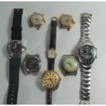 A Selection of Wristwatches including CASIO. A/F