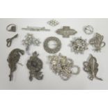 A Selection of Marcasite Jewellery, etc.