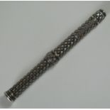 A Samson Mordan & Co Silver Telescopic Pencil, 10cm extended