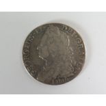 A George II 1745 Silver Lima Sixpence