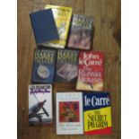 A Selection of Books including J.K. Rowling Harry Potter and le Carre