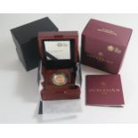 An Elizabeth II Royal Mint 2018 Gold Proof Sovereign, boxed with COA