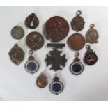 A Selection of Fobs and Medallions including Post Office Engineering Dept.