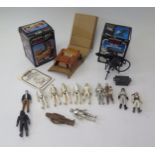 A Kenner Star Wars AST-5 Armoured Sentinel Transport Vehicle, Tri-Pod Laser Cannon, both boxed and a