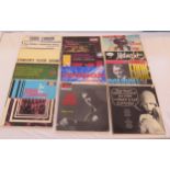 A Collection of 13 Eddie Condon Jazz LP Records.