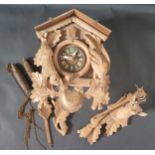 A Black Forest Cuckoo Clock, A/F