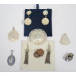 A Selection of Jewellery including mother of pearl