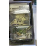 Approximately 400 Devon Postcards