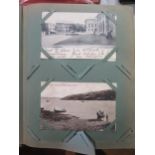 An Album of Cornwall Postcards, c. 180 cards