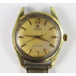 A Gent's Omega Seamaster Ref: 2975 Gold Plated Automatic Wristwatch, 35mm case back stamped 2975-