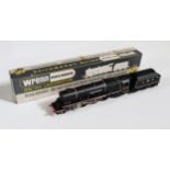 A Wrenn Railways OO/HO Gauge W2241 4-6-2 "Duchess of Hamilton" LMS Black 6229. Near mint in box with