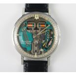 A Gent's BULOVA Accutron 214 Spaceview Quartz Wristwatch, 35mm case.