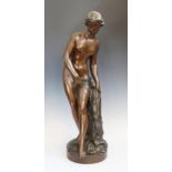 After Etienne Maurice Flaconet (1716-1791), Venus, bronze, 81 cm high. No foundry marks