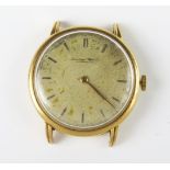 A Gent's International Watch Company IWC Schaffhausen 149 18ct Gold Cased Wristwatch, the 36mm