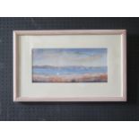 Barbara Hearn, Exe Estuary, original painting, framed & glazed, 54 x 34cm