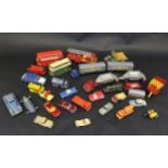 A Collection of Older Playworn Diecast Including Matchbox, Dinky, Crescent etc.