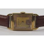 A BULOVA 10K Gold Filled Wristwatch with 21 jewel mechanical 7AP movement, caseback no. 1010070,
