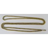 A Fine Victorian 15ct Gold Guard Chain, 29" long, 54.2g