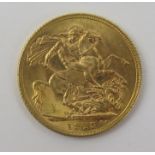 A George V 1915 Gold Sovereign