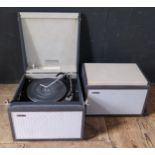 A Hacker Model No. GP42 Record Player and Amplifier Loudspeaker Unit Type AL.42