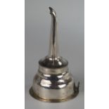 A George III Silver Wine Funnel, 13.5cm, London 1781, William Fearn, 71g