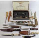 A Selection of Knives including a Finnish filleting knife by J. Marttini **This can only be sent