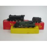 A Tri-ang OO Gauge R. 150S 4-6-0 B.12 Loco with Synchro-Smoke BR Black 61572 with matching R. 39