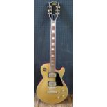 A 1970's/80's Zenta Les Paul Style Electric Guitar with gig bag