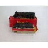 A Hornby Dublo 2 Rail OO Gauge 2217 N2 0-6-2 Tank Loco BR Black 69550, excellent in partial box