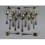 A Selection of George III and later Teaspoons, etc., 259g