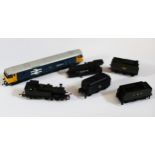 A Selection of OO Gauge Trains and Tenders Including Lima BR Eagle Class 50 Diesel, Dapol GWR