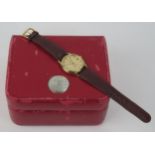 A Gent's OMEGA Seamaster Gold Plated Wristwatch with 1337 17 jewel quartz movement no. 45223492,