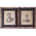 George? Morosini (d.1882), Pair of Signed Early C19th Portraits, Writing Verso naming the sitters