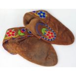 Native North American Beadwork Moccassins and Mittens