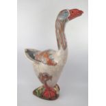 Jennie Hale Pottery Goose, 70cm high