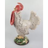 Jennie Hale Pottery Cockerel, 46cm tall