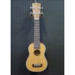 Excelsior SPR 21 Soprano Ukulele - spruce and mahogany, wide body - ex-shop stock in shipping box