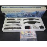 Hornby OO Gauge R1057 The Royal Train Electric Train Set - as new in sun faded box