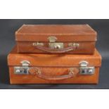 Two Leather Vintage Cases
