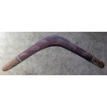 Australian/Aboriginal Boomerang 62cm