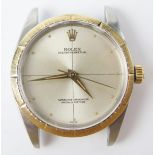ROLEX Oyster Perpetual Steel and Gold Cased Gent's Wristwatch, Ref: 1008, 35mm case no. 900780,