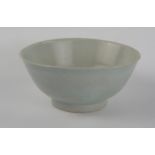 Tek Sing Chinese Porcelain Bowl, Nagel Auctions labels to base, 16cm diam.