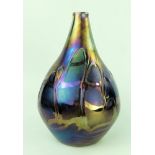 J. Ditchfield Glassform Iridescent Vase, 26cm
