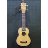 Excelsior SPR 21 Soprano Ukulele - spruce top, sapele back and sides - ex-shop stock in shipping box