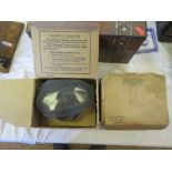 Two British WWII Civilian Gas Masks, boxed. DO NOT USE